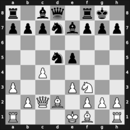 1939 Buenos Aires ol f-A – Round 12 – Mikenas, Vladas – 1/2-1/2 – Van Scheltinga, Theo – G230