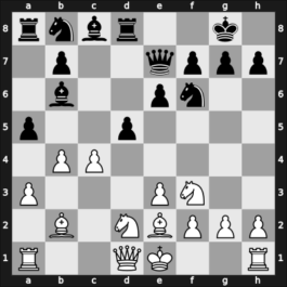 1939 Buenos Aires ol f-A – Round 14 – Guimard, Carlos E – 0-1 – De Groot, Adriaan – G273