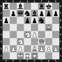 1939 Buenos Aires ol f-A – Round 15 – Poulsen, Christian – 0-1 – Najdorf, Miguel – G298