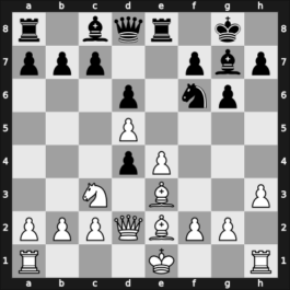 1939 Kemeri / Riga – Round 1 – Feigin, M. – 1/2-1/2 – Bogoljubow, Efim – G15