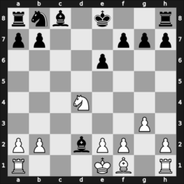 1939 Kemeri / Riga – Round 1 – Feigin, M. – 1/2-1/2 – Stahlberg, Gideon – G18