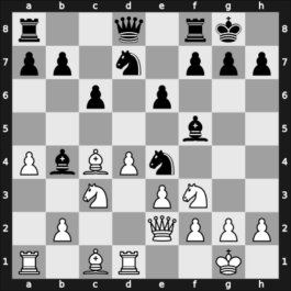 1939 Kemeri / Riga – Round 1 – Flohr, Salo – 1-0 – Bogoljubow, Efim – G24