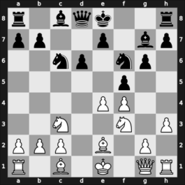 1939 Kemeri / Riga – Round 1 – Bezruchko, Georgs – 0-1 – Bogoljubow, Efim – G45