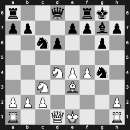 1939 Kemeri / Riga – Round 1 – Solmanis, Zigfrids – 0-1 – Szabo, Ladislav – G55