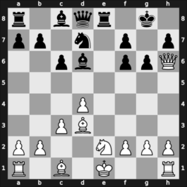 1939 Kemeri / Riga – Round 1 – Bezruchko, Georgs – 0-1 – Flohr, Salo – G57