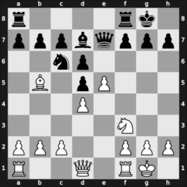 1939 Kemeri / Riga – Round 1 – Apscheneek, Fricis – 1/2-1/2 – Bezruchko, Georgs – G70