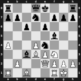 1939 Kemeri / Riga – Round 1 – Koblencs, Alexander – 1/2-1/2 – Feigin, M. – G73