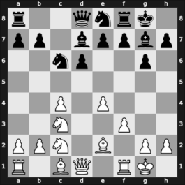 1939 Kemeri / Riga – Round 1 – Koblencs, Alexander – 1/2-1/2 – Bezruchko, Georgs – G74
