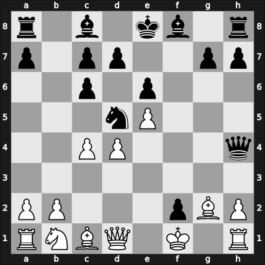 1939 Kemeri / Riga – Round ? – Bogoljubow, Efim – 0-1 – Hasenfuss, Wolfgang – G82