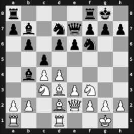 1939 Leningrad ch-URS – Round 2 – Romanovsky, Pjotr – 1/2-1/2 – Dubinin, Peter – G18