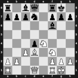 1939 Leningrad ch-URS – Round 3 – Ragozin, Viacheslav – 0-1 – Bondarevsky, Igor – G25
