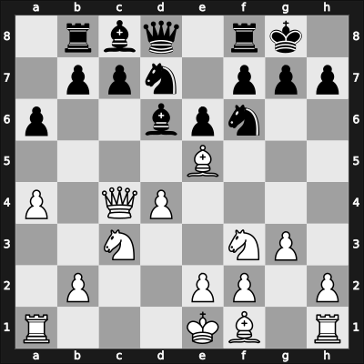 1939 Leningrad ch-URS – Round 3 – Botvinnik, Mikhail – 1/2-1/2 – Romanovsky, Pjotr – G26