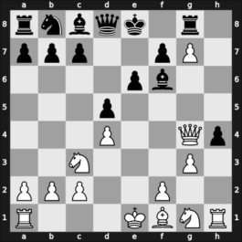 1939 Leningrad ch-URS – Round 6 – Romanovsky, Pjotr – 1-0 – Chistiakov, Alexander – G49