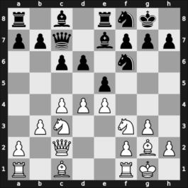 1939 Leningrad ch-URS – Round 7 – Dubinin, Peter – 1/2-1/2 – Panov, Vasily – G51