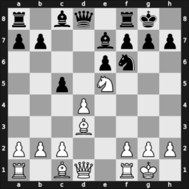 1939 Leningrad ch-URS – Round 7 – Lisitsin, Georgy – 1-0 – Bondarevsky, Igor – G58