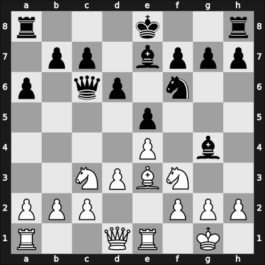 1939 Leningrad ch-URS – Round 11 – Levenfish, Grigory – 0-1 – Belavenets, Sergey – G90