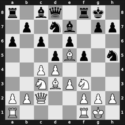 1939 Leningrad ch-URS – Round 12 – Botvinnik, Mikhail – 1-0 – Chistiakov, Alexander – G96