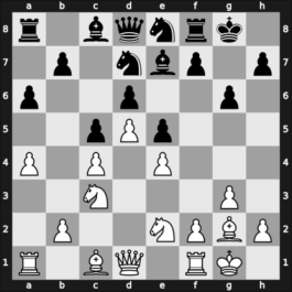 1939 Leningrad/Moscow – Round 4 – Keres, Paul Petrovich – 1/2-1/2 – Panov, Vasily – G26