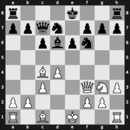 1939 Leningrad/Moscow – Round 4 – Smyslov, Vladimir – 1/2-1/2 – Makogonov, Igor – G31
