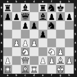 1939 Leningrad/Moscow – Round 6 – Bondarevsky, Igor – 1-0 – Panov, Vasily – G46