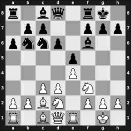 1939 Leningrad/Moscow – Round 7 – Panov, Vasily – 1/2-1/2 – Smyslov, Vladimir – G52