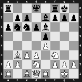 1939 Leningrad/Moscow – Round 9 – Panov, Vasily – 1/2-1/2 – Alatortsev, Vladimir N. – G71