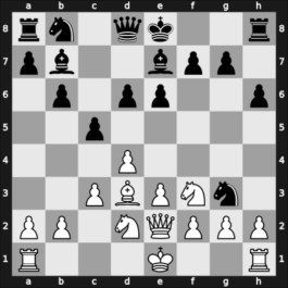 1939 Leningrad/Moscow – Round 12 – Konstantinopolsky, Alexander – 1/2-1/2 – Romanovsky, Pjotr – G91