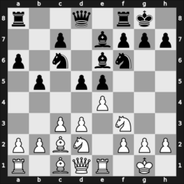 1939 Leningrad/Moscow – Round 14 – Smyslov, Vladimir – 1/2-1/2 – Flohr, Salo – G105