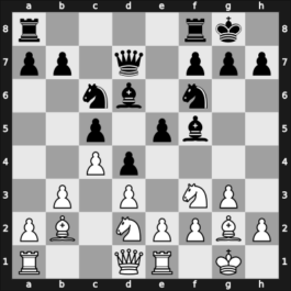 1939 Leningrad/Moscow – Round 14 – Konstantinopolsky, Alexander – 0-1 – Lilienthal, Andor – G107