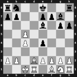 1939 Leningrad/Moscow – Round 16 – Alatortsev, Vladimir N. – 0-1 – Flohr, Salo – G117