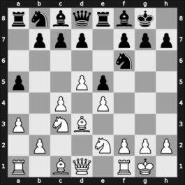1939 Leningrad/Moscow – Round 1 – Reshevsky, Samuel – 1-0 – Tolush, Alexander V – G1