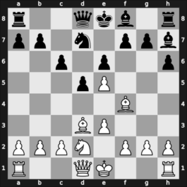 1939 Leningrad/Moscow – Round 14 – Kan, Ilya A – 0-1 – Rabinovich, Ilya Mar – G10