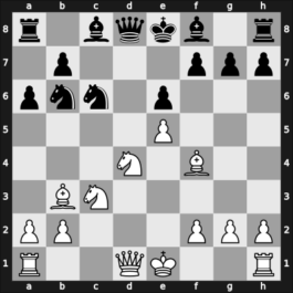 1939 Margate – Round 5 – Flohr, Salo – 1-0 – Najdorf, Miguel – G22