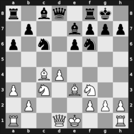 1939 Margate – Round 7 – Bellod Thomas, Gonzalo – 1/2-1/2 – Milner Barry, Philip – G34