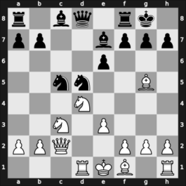 1939 Margate – Round 9 – Najdorf, Miguel – 1-0 – Sergeant, Edward – G39