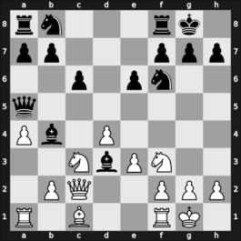 1939 Naestved – Round 4 – Larsen Ojvind – 1/2-1/2 – Enevoldsen, Harald – G6