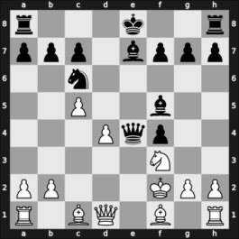 1939 Stuttgart – Round 3 – Kieninger, Georg – 1/2-1/2 – Eliskases, Erich – G19
