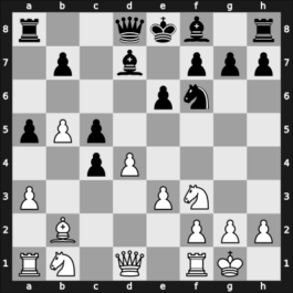 1939 Ventnor City – Round 1 – Santasiere, Anthony – 1/2-1/2 – Levin, Jerome A – G5