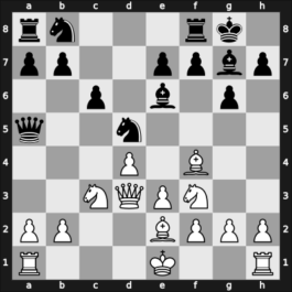 1939 Ventnor City – Round 8 – Burdge, Harold – 1/2-1/2 – Santasiere, Anthony – G15