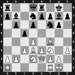 1940 Berlin – Round 6 – Nowarra, Heinz – 0-1 – Bogoljubow, Efim – G21