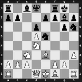 1940 Berlin – Round 9 – Rellstab, Ludwig Sr – 1/2-1/2 – Bogoljubow, Efim – G31
