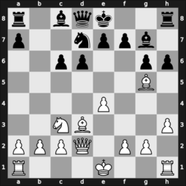 1940 Budapest – Round 1 – Von Balla, Zoltan – 1/2-1/2 – Rethy, Pal – G2