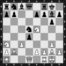 1940 Budapest – Round 5 – Barcza, Gedeon – 1/2-1/2 – Vidmar, Milan Sr – G11