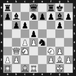 1940 Kiev – Round 1 – Dubinin, Peter – 1/2-1/2 – Pogrebissky, Iosif – G3