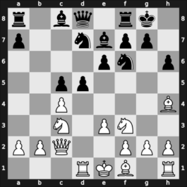 1940 Kiev – Round 1 – Dubinin, Peter – 1/2-1/2 – Bondarevsky, Igor – G12