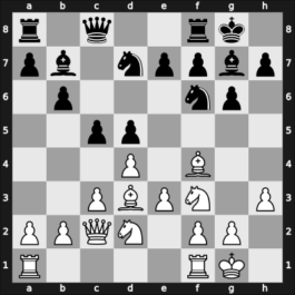 1940 Kiev – Round 1 – Zhukhovitsky, Samuel – 1/2-1/2 – Konstantinopolsky, Alexander – G28