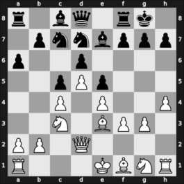 1940 Moskou ch-URS – Round 1 – Makogonov, Vladimir – 1/2-1/2 – Panov, Vasily – G22
