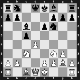1940 Moskou ch-URS – Round 1 – Petrov, Vladimirs – 1-0 – Kotov, Alexander. – G26