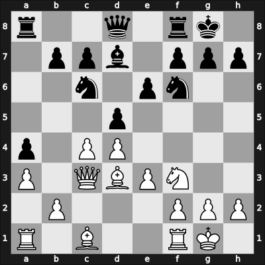 1940 Moskou ch-URS – Round 1 – Keres, Paul – 1-0 – Kotov, Alexander. – G43