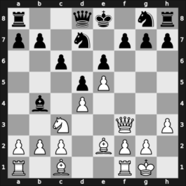 1940 Moskou ch-URS – Round 1 – Levenfish, Grigory – 1-0 – Dubinin, Peter – G81